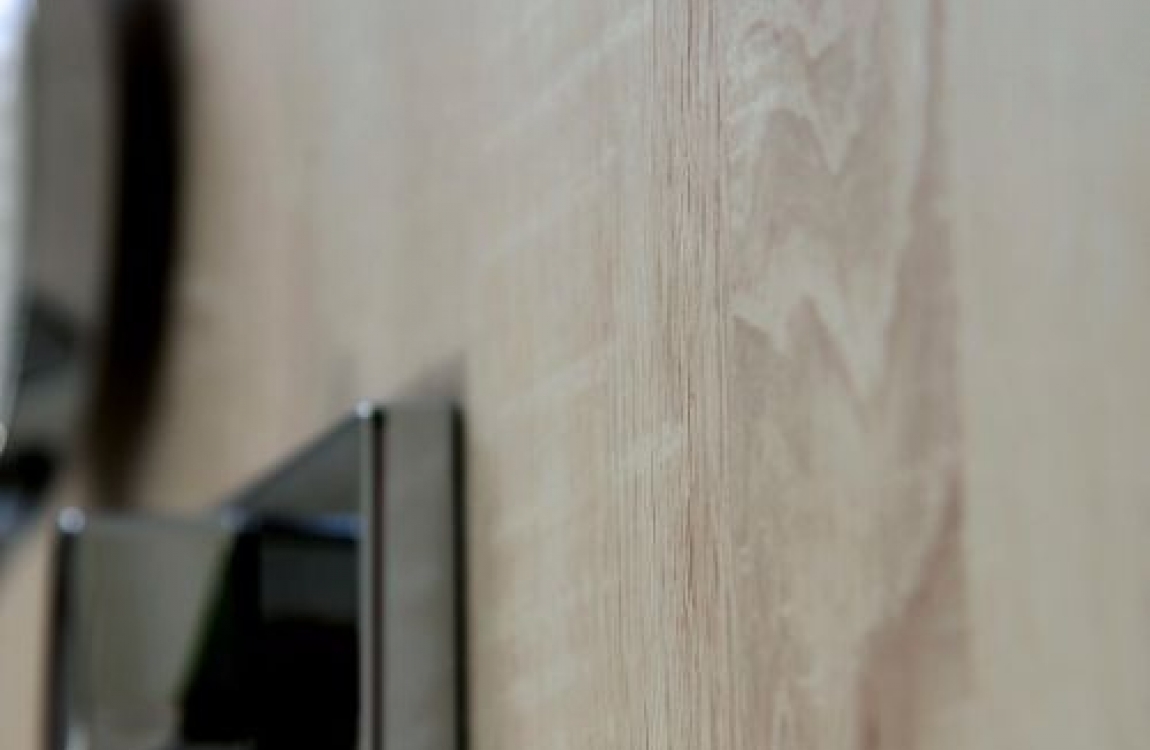 Detailansicht Eiche Natur mit Holzstruktur