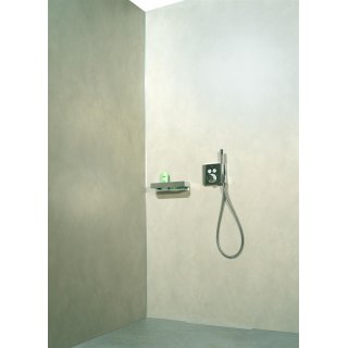 Duschrckwand 8 mm Universal, Hhe 255 cm, Breite 130 cm, Dekor Sandstein Natur, Oberflche Feinstruktur