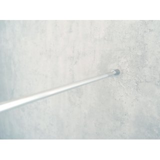 Stabilisator-Rohr 150 cm Länge, silber glänzend