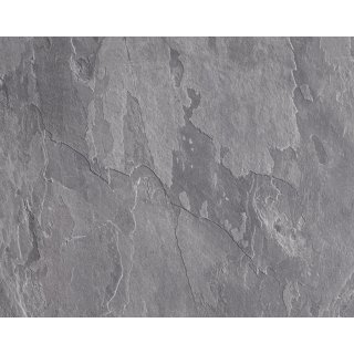 Duschrckwand 8 mm Universal, Hhe 257 cm, Breite 130 cm, Dekor Naturstein Grau, Oberflche Feinstruktur