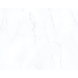 Duschrückwand 8 mm Universal, Höhe 257 cm, Breite 130 cm, Dekor Marmor Weiß, Oberfläche Feinstruktur