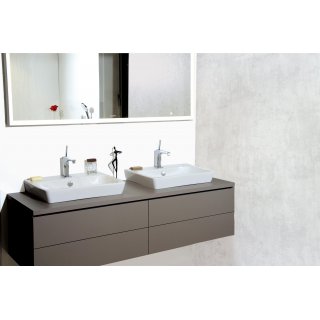 SPA Multiboard 4 mm,H�he 280 cm, Breite123 cm, Dekor Alpinwei�, Oberfl�che Steinstruktur