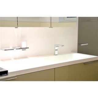 Duschrckwand 8 mm Universal, Hhe 255 cm, Breite 64 cm, Dekor Pergamon, Oberflche Feinstruktur